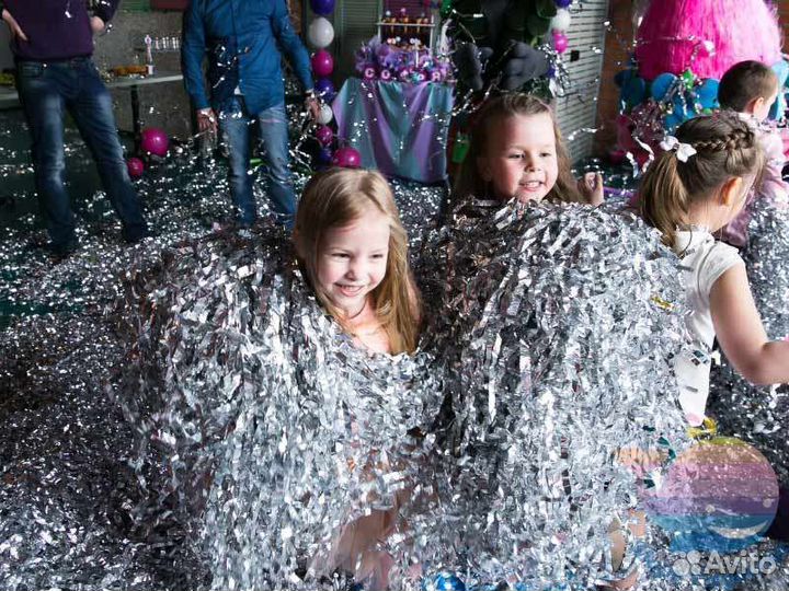 Серебряное шоу, бумажное шоу, бумажная дискотека