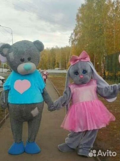 Экспресс поздравления надувных и ростовых кукол