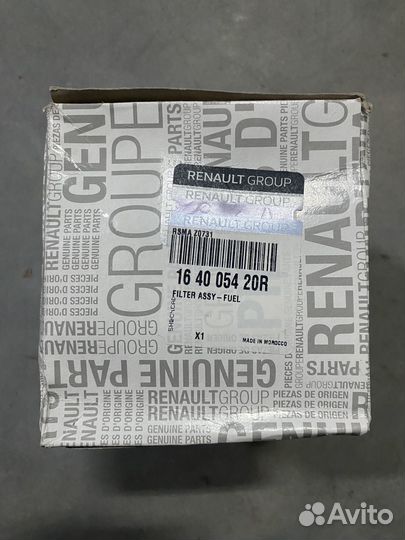 Фильтр топливный Renault Duster дизель K9K