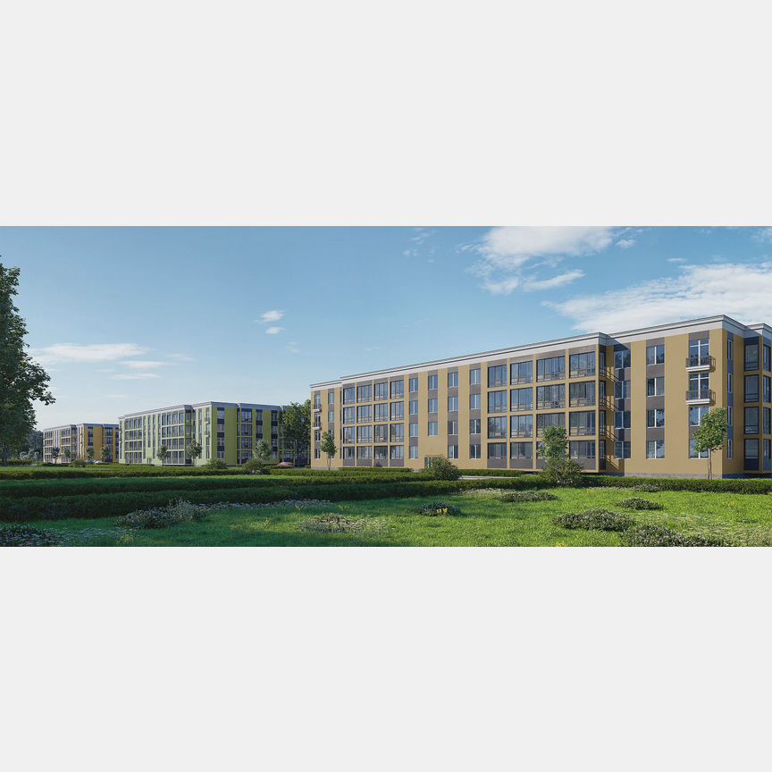 2-к. квартира, 58,8 м², 1/4 эт.