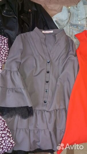 Одежда женская, куртка, джинсовка, платья 44