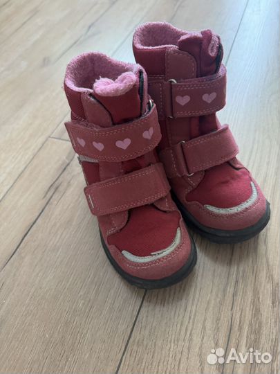 Ботинки демисезонные для девочки 25 размер