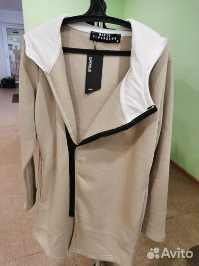 Кардиган на флисе новый мужской кофта