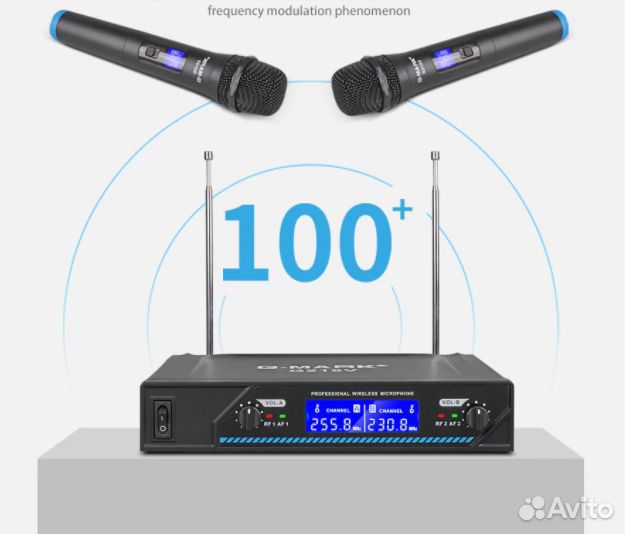 Профессиональный беспроводной микрофон Gmark