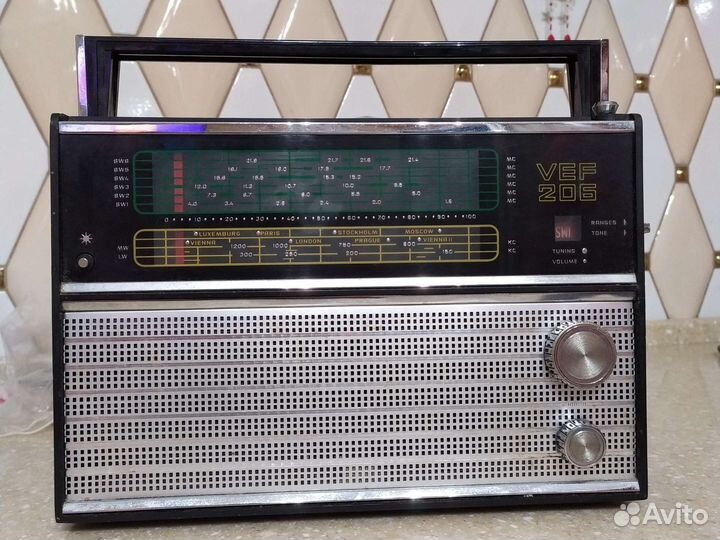 Радиоприемник vef 206