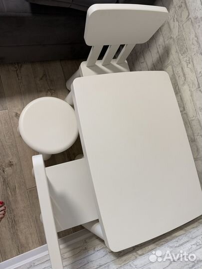 Стол и стулья из IKEA мамут