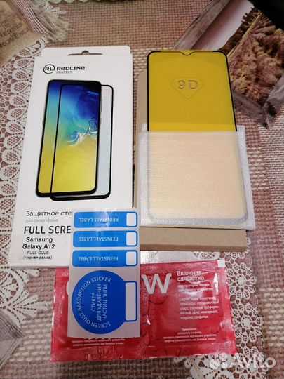 Защитное стекло samsung galaxy a12