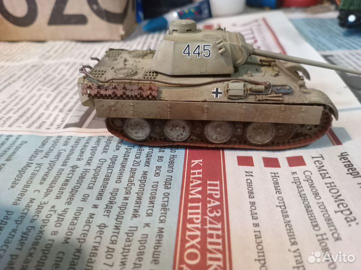 Модель танка