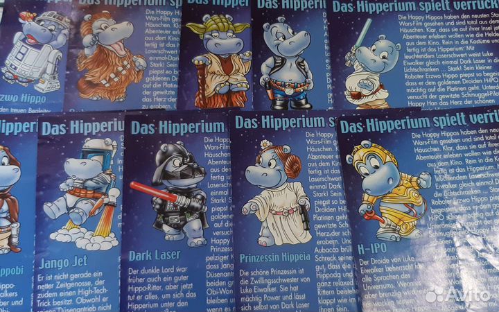 Серия киндер Бегемоты Звездные войны