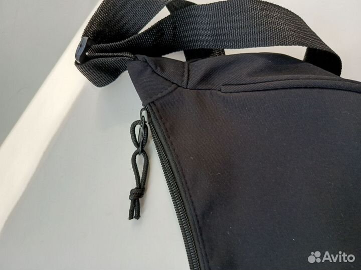 Сумка бананка из текстиля