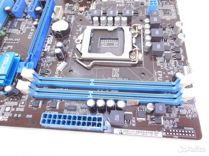 Материнская плата asus 1155 под любые процессоры