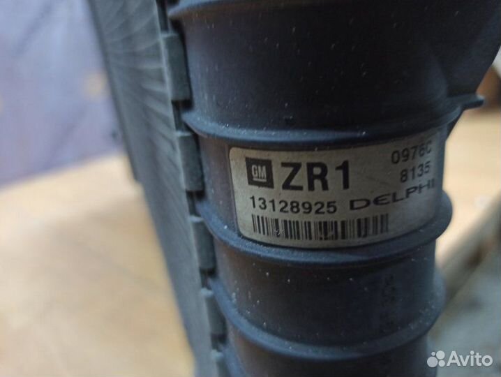 Радиатор двс Opel Astra H Z19DT 2004-2010