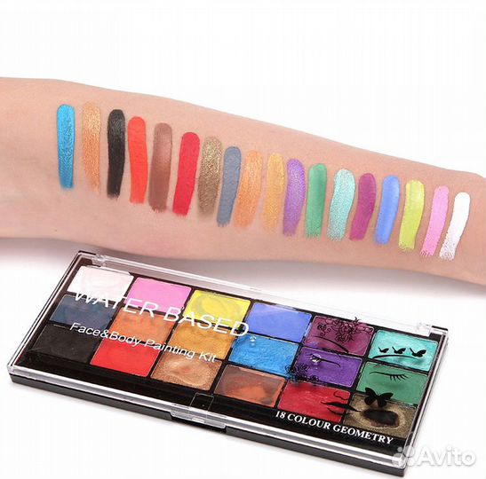 Аквагрим для лица детский профессиональный