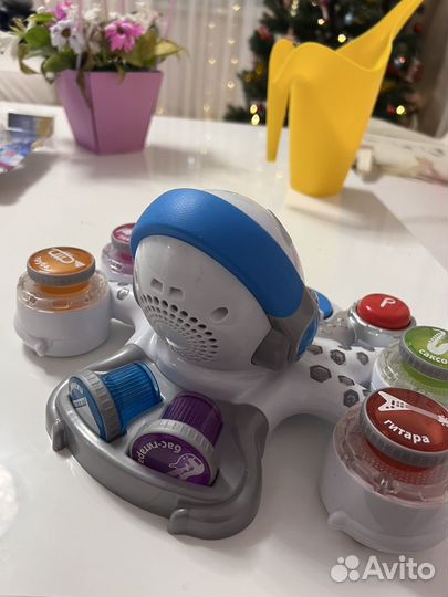 Музыкальный осьминог игрушка FisherPrice