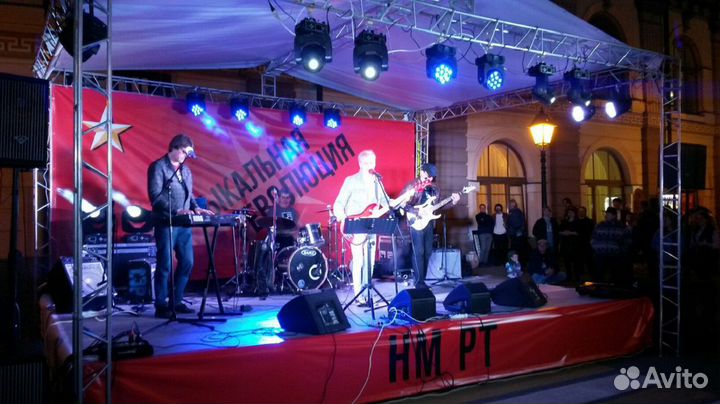 Аренда сцены и подиума в Казани: 6x4м, 5x3 м