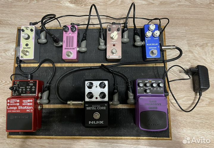 Гитарные педали (педалборд)