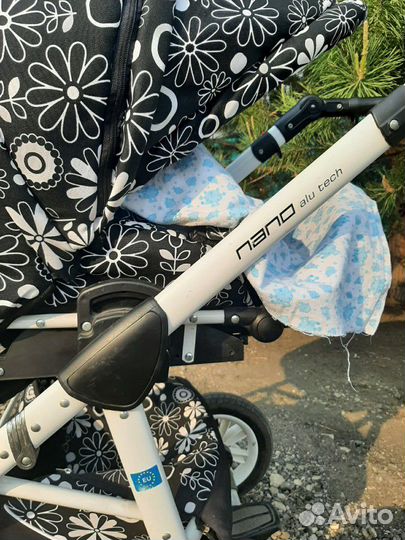 Коляска 2в1 nano alu tech