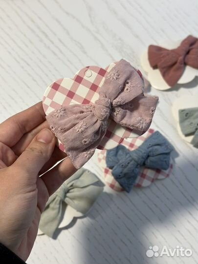 Новые заколка бантик для девочки
