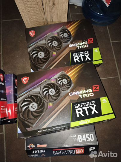 Видеокарта MSI GeForce RTX 3060Ti gaming Z trio