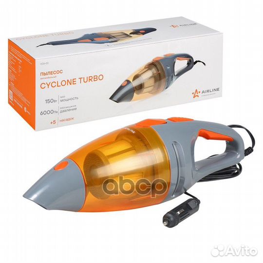 Пылесос cyclone turbo в сумке (150Вт, 0,5л, 6 к