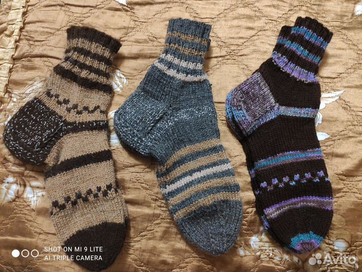 Носки вязаные ручной работы