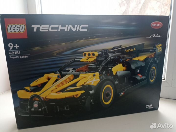 Lego Technic Бугатти Болид