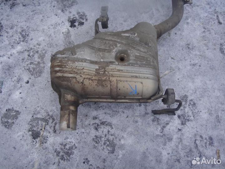 Задняя часть глушителя Mercedes W164 Ml