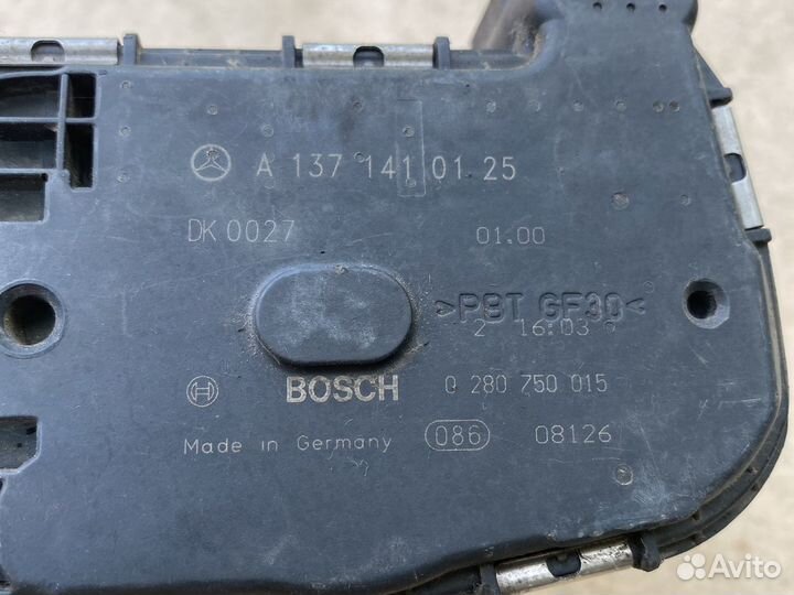 Дроссельная заслонка Mercedes w220 w215