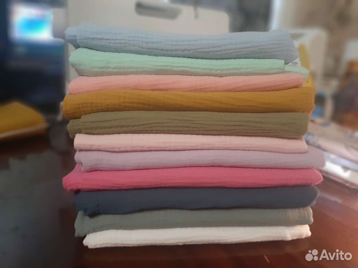 Муслиновые пеленки новые