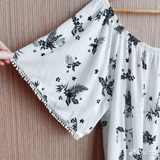 Блузка туника 56 58 вискоза Германия