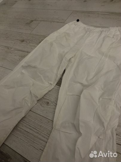 Брюки карго белые