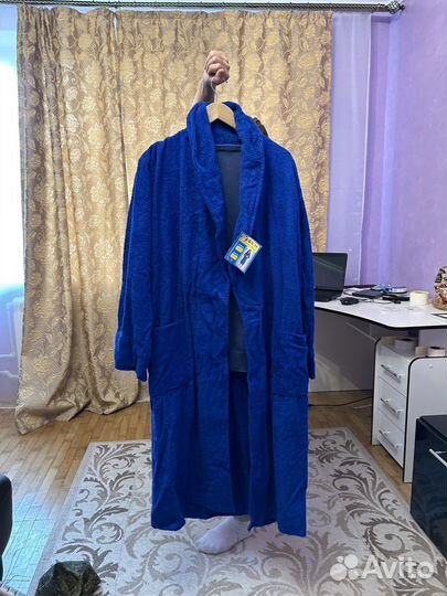 Халат махровый мужской новый