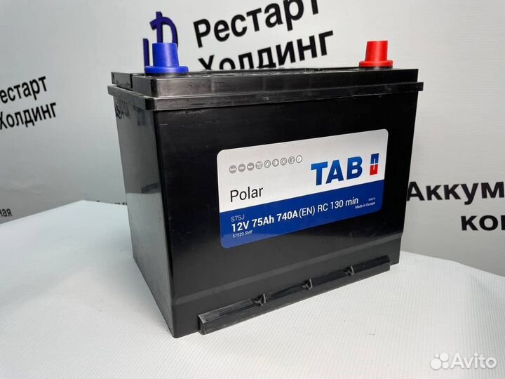 Аккумулятор TAB Polar Asian 75 Ah