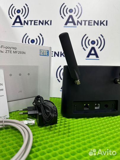 Роутер с 4G модемом ZTE MF293N+Безлимит