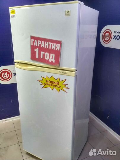 Холодильник бу daewoo electronics с гарантией 1 год