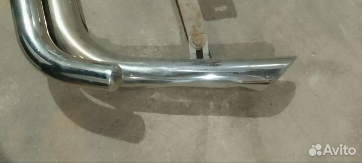 Защита переднего бампера