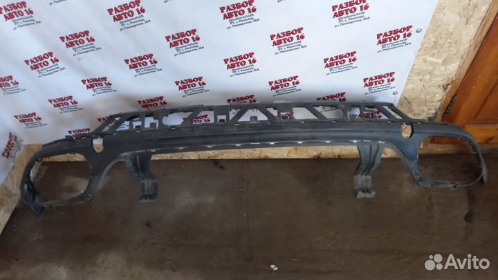 Юбка бампера задняя Porsche Cayenne 2