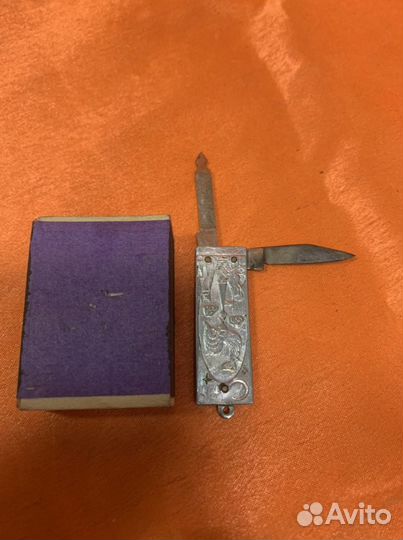 Нож брелок «Петушок» СССР