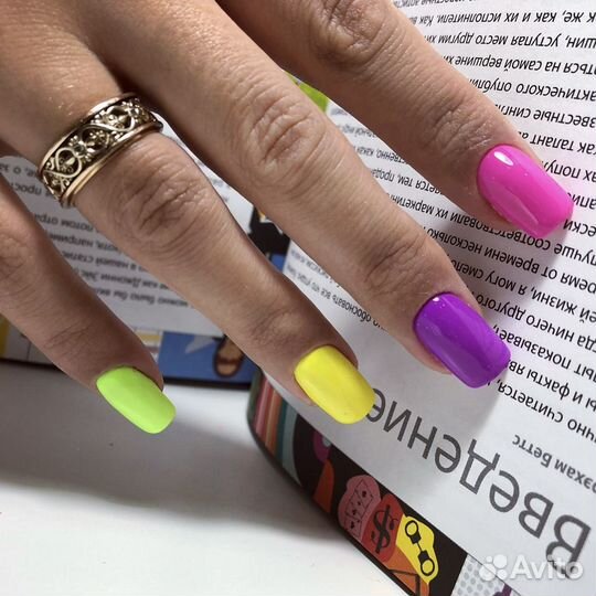 Маникюр гель лак