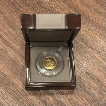 Монета инвестиционная золотая Георгий Победоносец