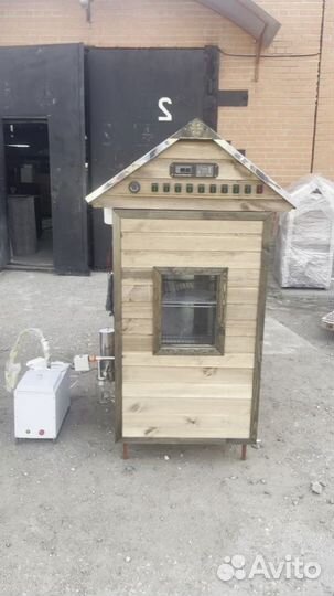 Профессиональная коптильня для горячего копчения