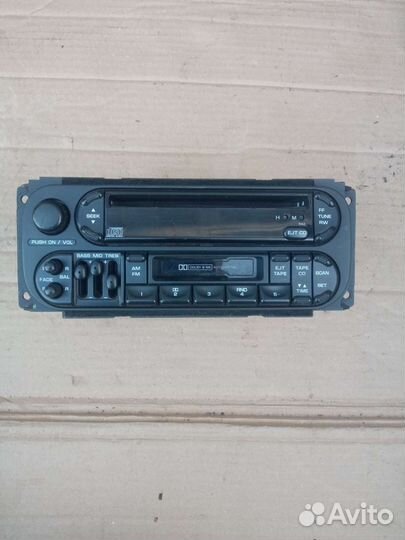 Jeep Chrysler Dodge магнитола