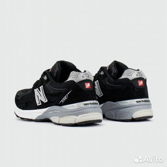 Кроссовки New Balance 990 v3 Black / White