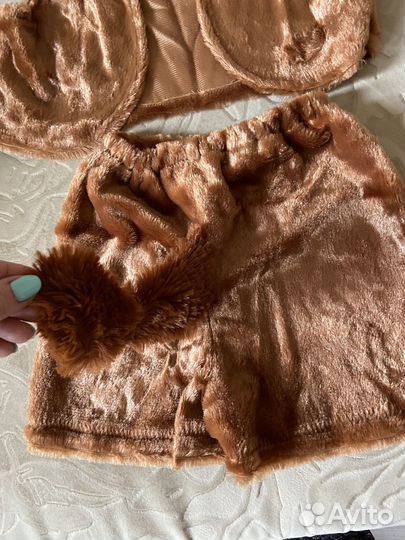 Карнавальный костюм плюш «Собака» (Шарик) р.122