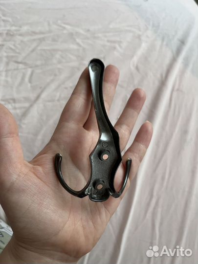 Крючок трехрожковый мебельный 7 шт