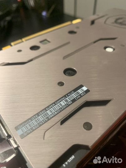 GeForce GTX 1660 Super Msi Gaming Z Plus 6 Gb