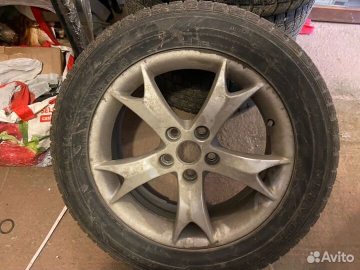 Зимние колеса в сборе mitsubishi outlander