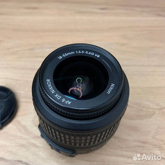 Объектив Nikon AF-S 18-55mm 3.5-5.6G без стаба