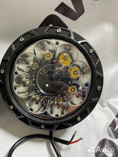 Туманка универсальная laser Белая Желтая 200 ватт