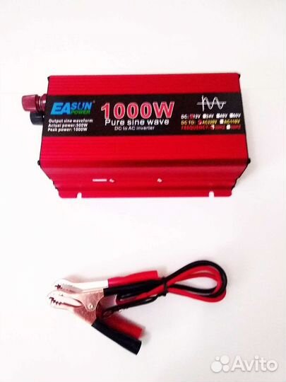 Инвертор с 12 в 220 преобразователь чистый синус